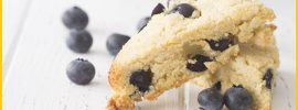 classic blueberry scones