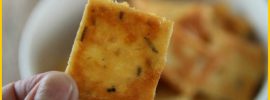 low carb cheesy crackers