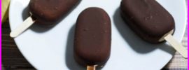 Low carb ice cream bars